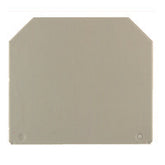 Weidmuller Partition plate, d/beige, 49.5x56x1.5mm
